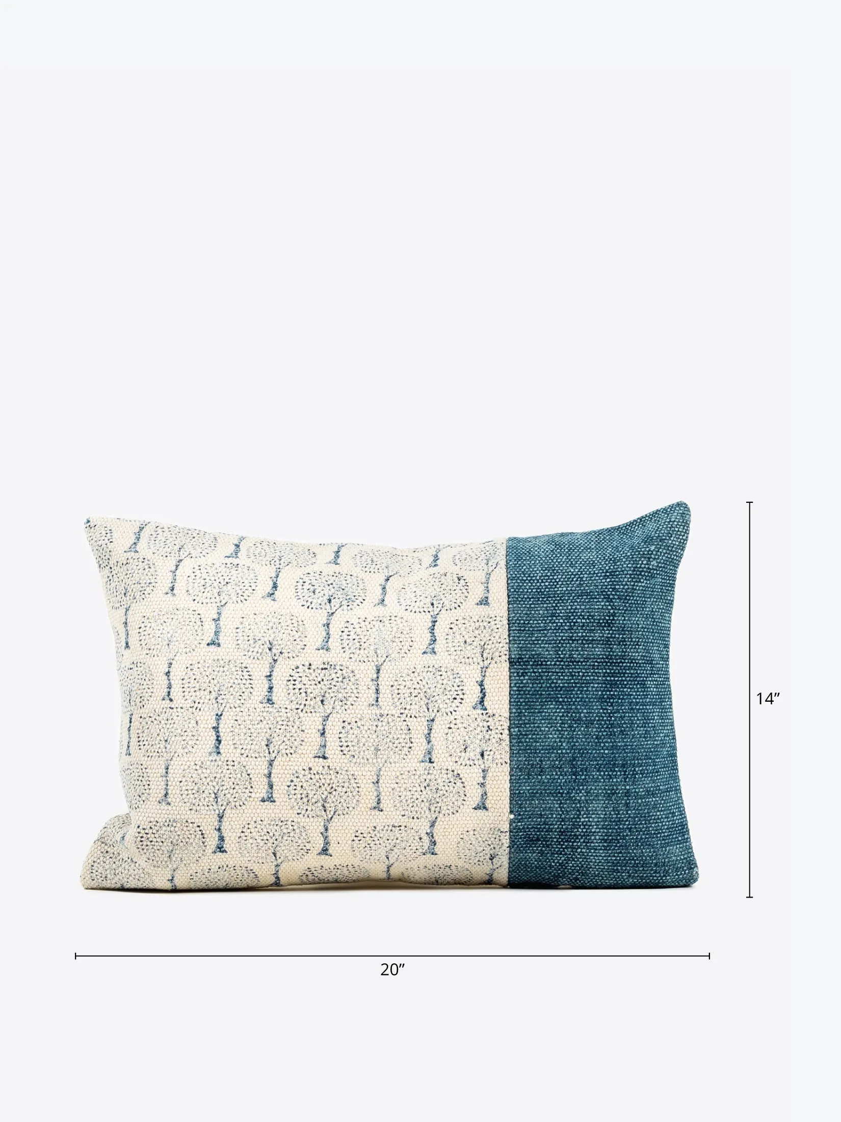 Lexi Rectangular Cushion - Indigo
