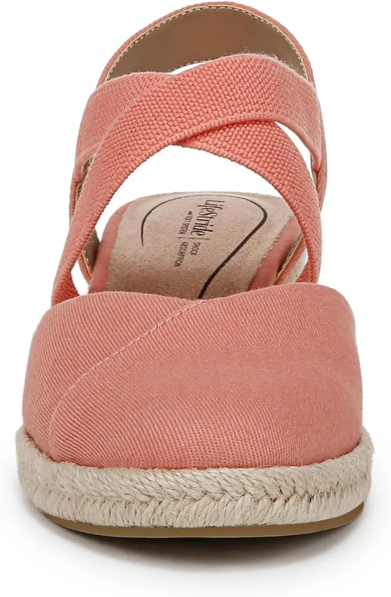 LifeStride Women's Kimball Espadrille Wedge Sandal