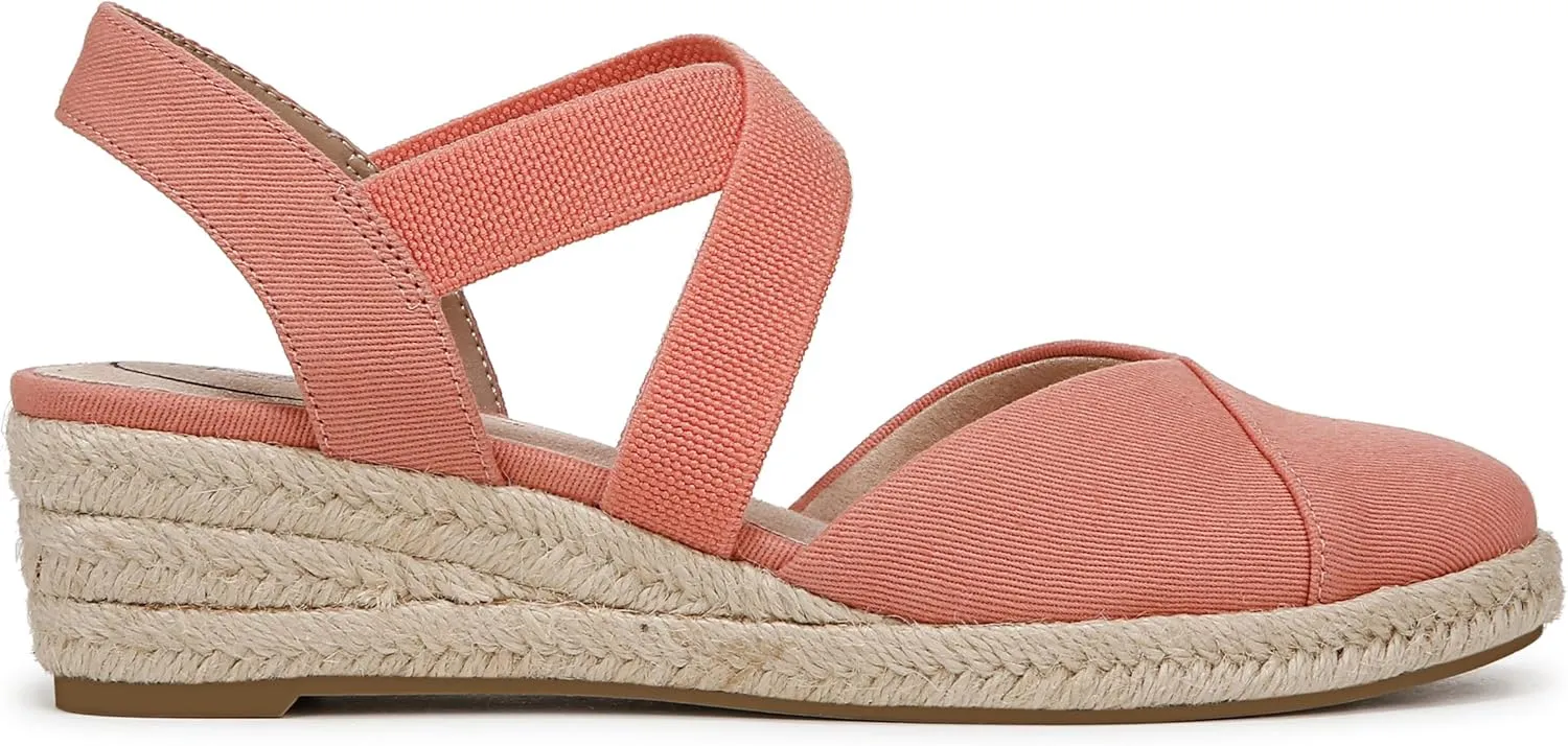 LifeStride Women's Kimball Espadrille Wedge Sandal