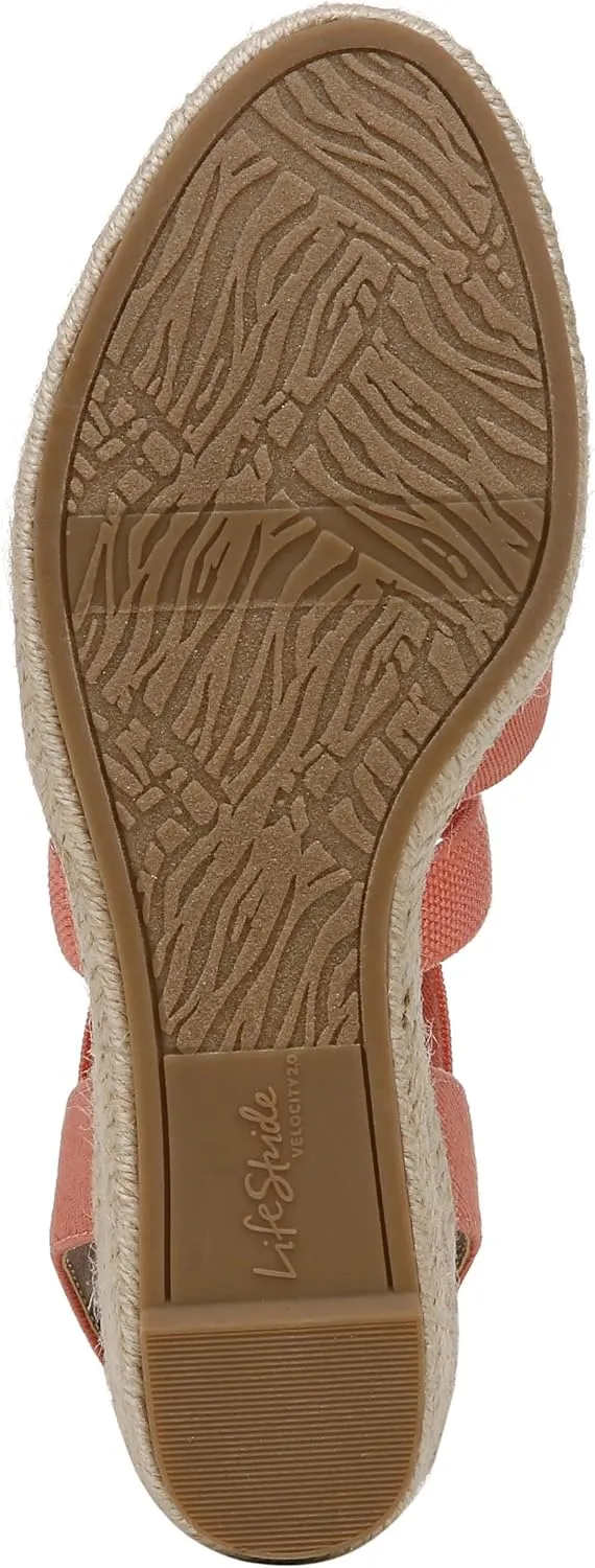 LifeStride Women's Kimball Espadrille Wedge Sandal