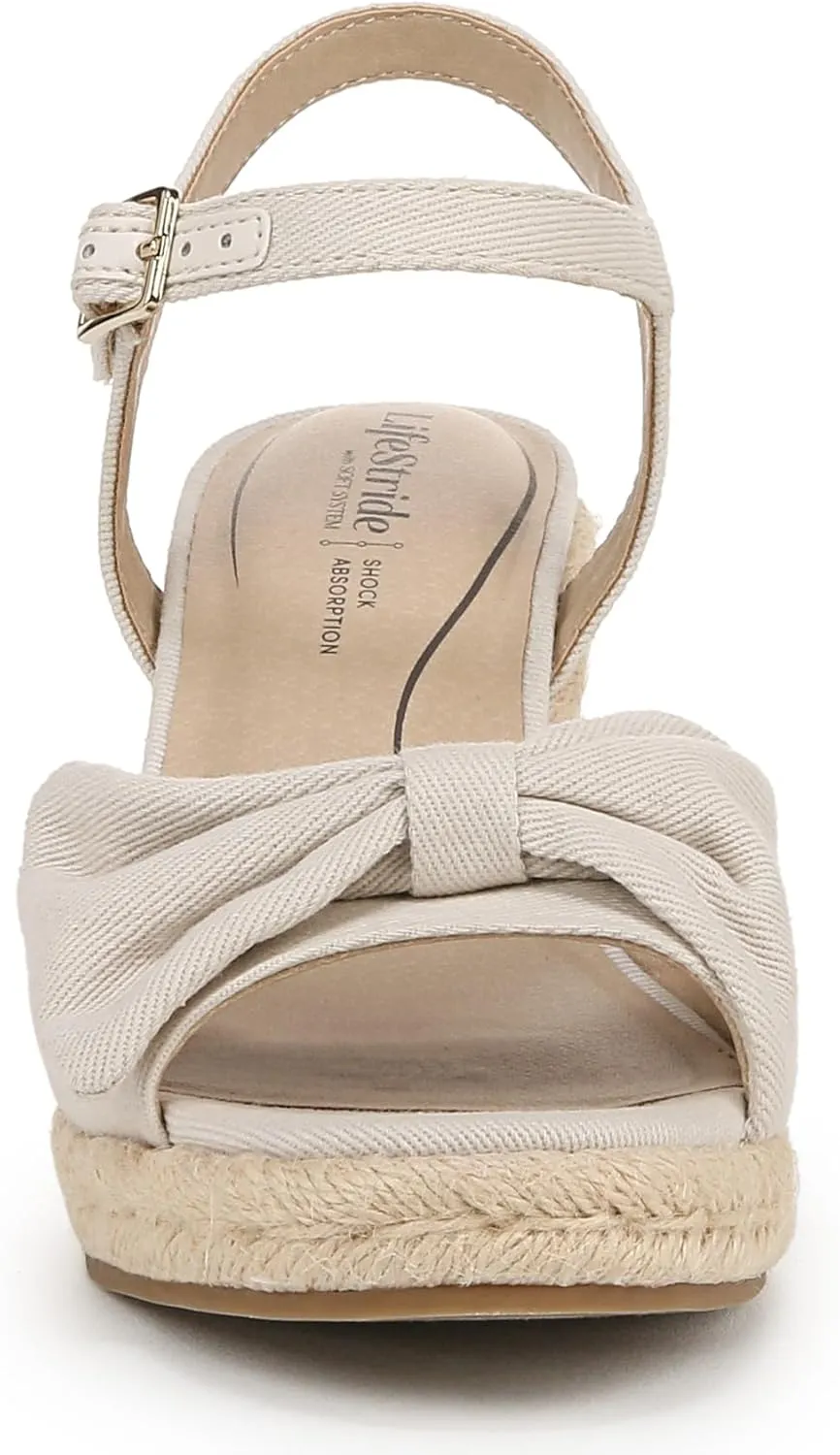 LifeStride Women's Tahlia Espadrille Wedge Sandal