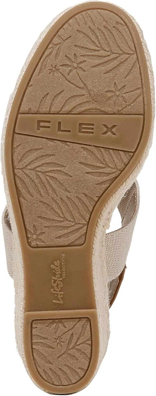 LifeStride Women's Tallulah Espadrille Wedge Sandal