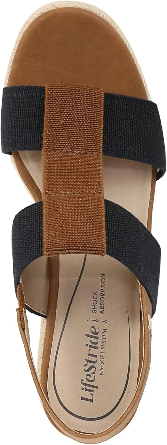 LifeStride Women's Tallulah Espadrille Wedge Sandal
