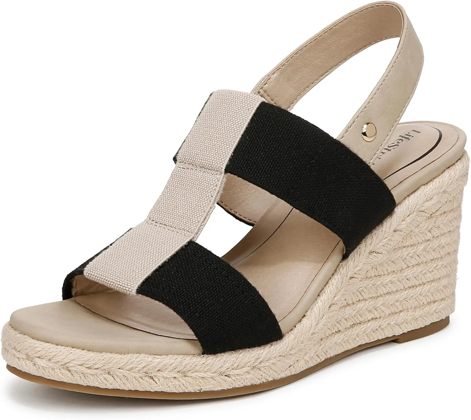 LifeStride Women's Tallulah Espadrille Wedge Sandal