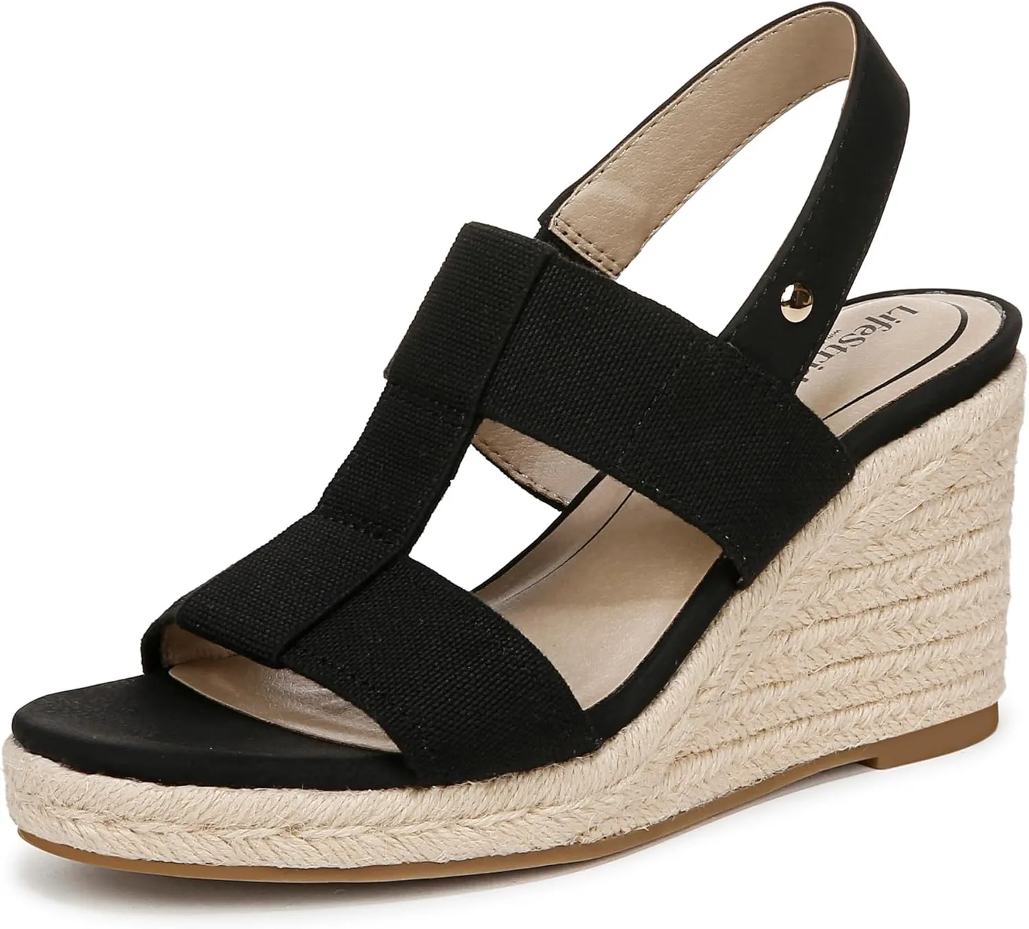 LifeStride Women's Tallulah Espadrille Wedge Sandal