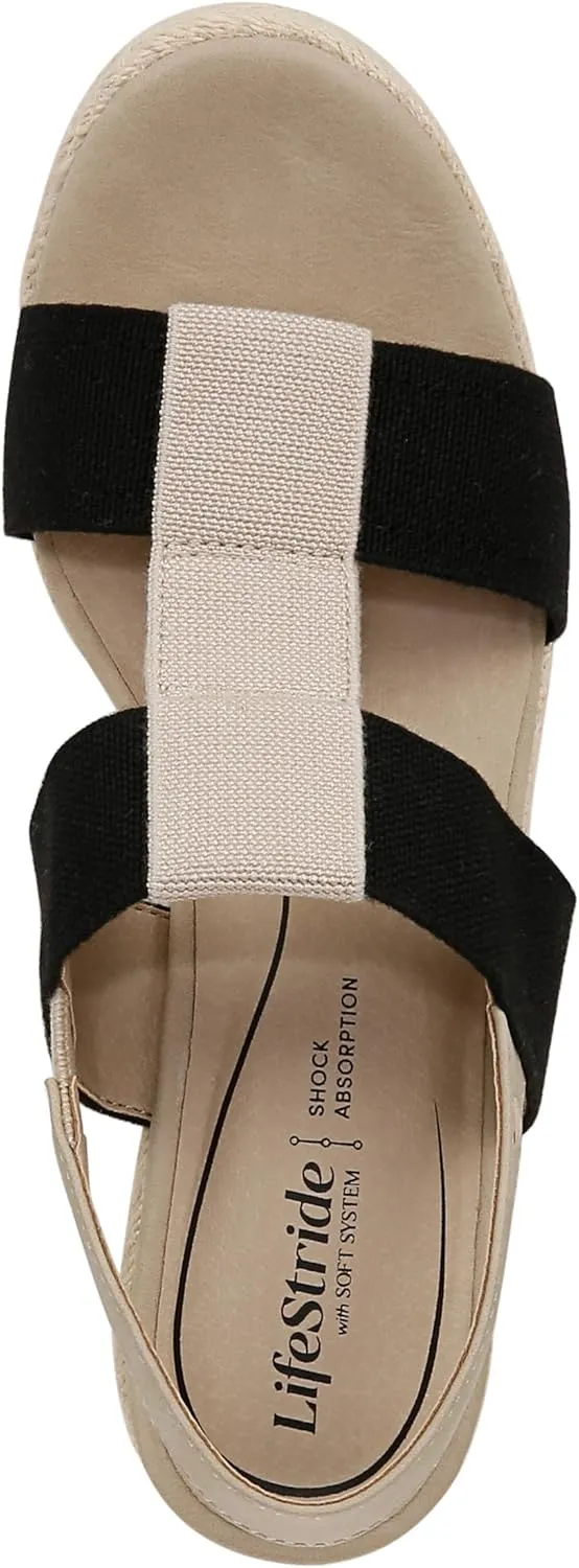 LifeStride Women's Tallulah Espadrille Wedge Sandal
