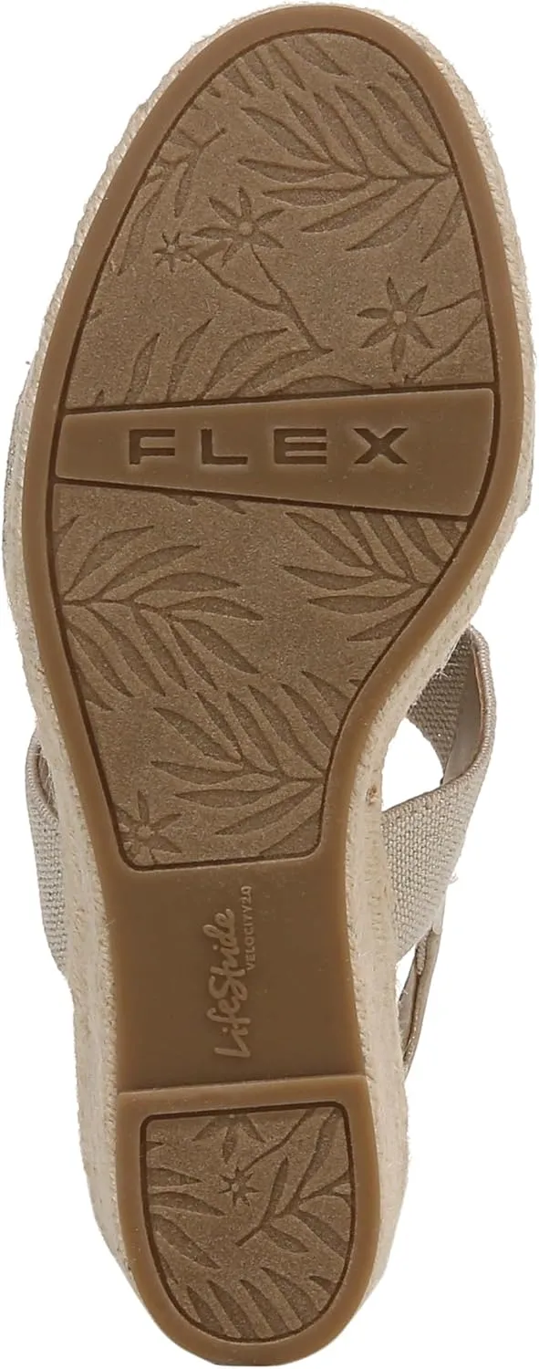 LifeStride Women's Tallulah Espadrille Wedge Sandal