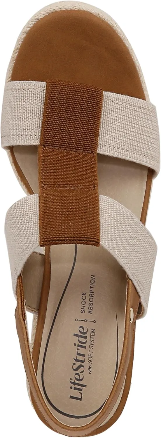 LifeStride Women's Tallulah Espadrille Wedge Sandal