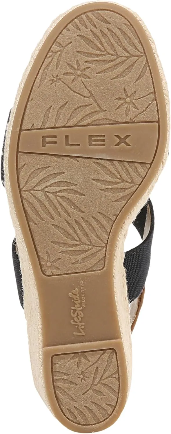LifeStride Women's Tallulah Espadrille Wedge Sandal
