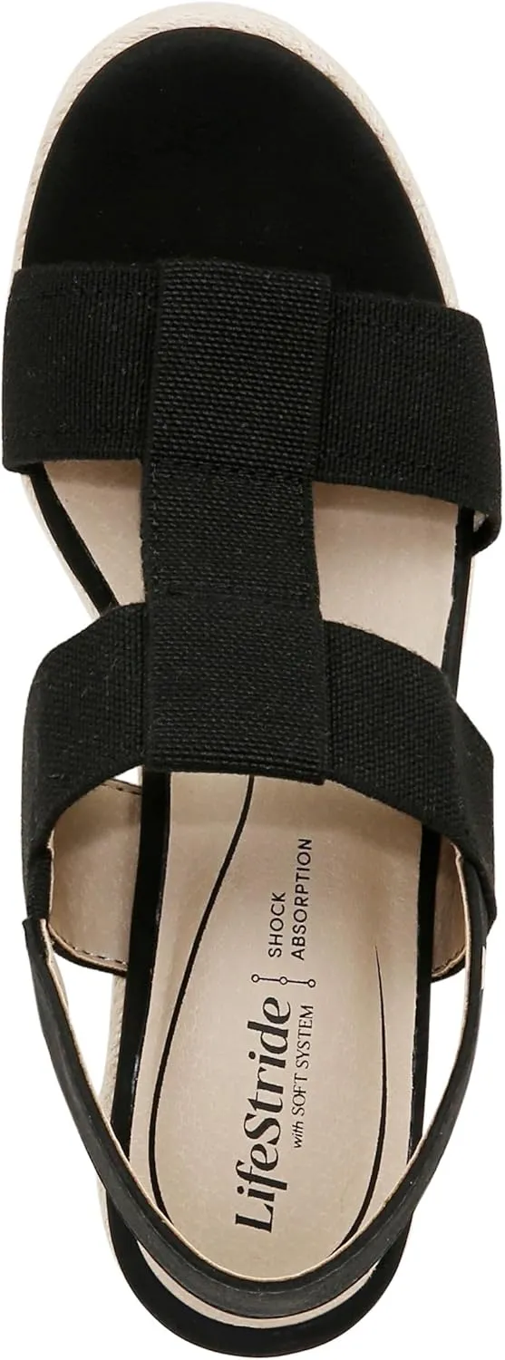 LifeStride Women's Tallulah Espadrille Wedge Sandal