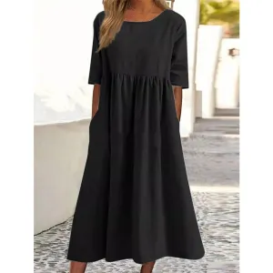 LILABOUTIQ'S | EVERYDAY BREEZY POCKET DRESS