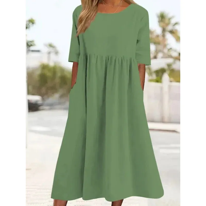 LILABOUTIQ'S | EVERYDAY BREEZY POCKET DRESS