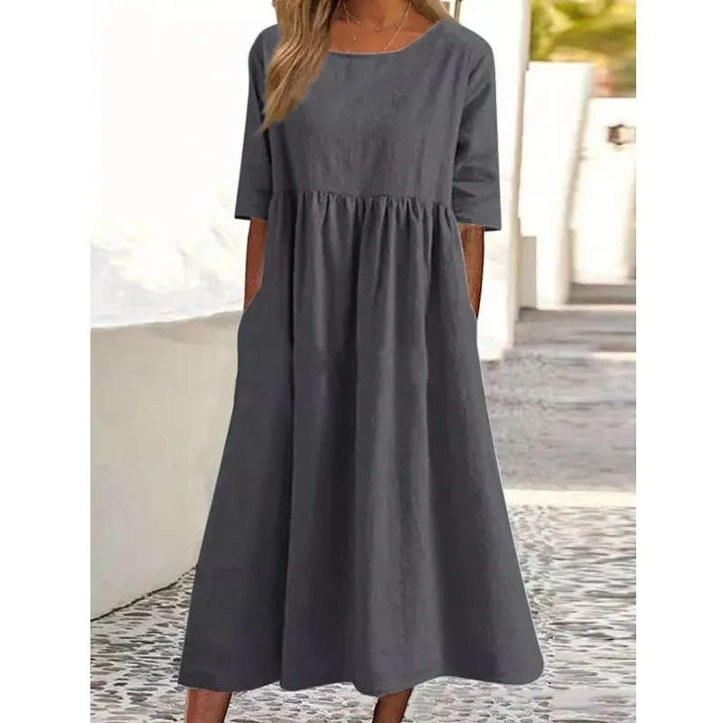 LILABOUTIQ'S | EVERYDAY BREEZY POCKET DRESS
