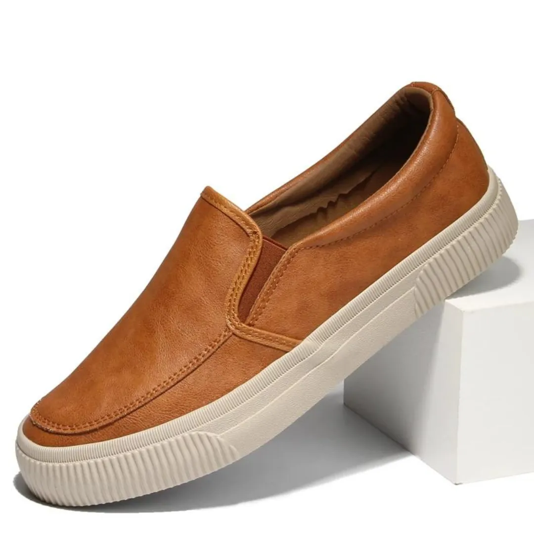 Lombardi Leather Slip-On