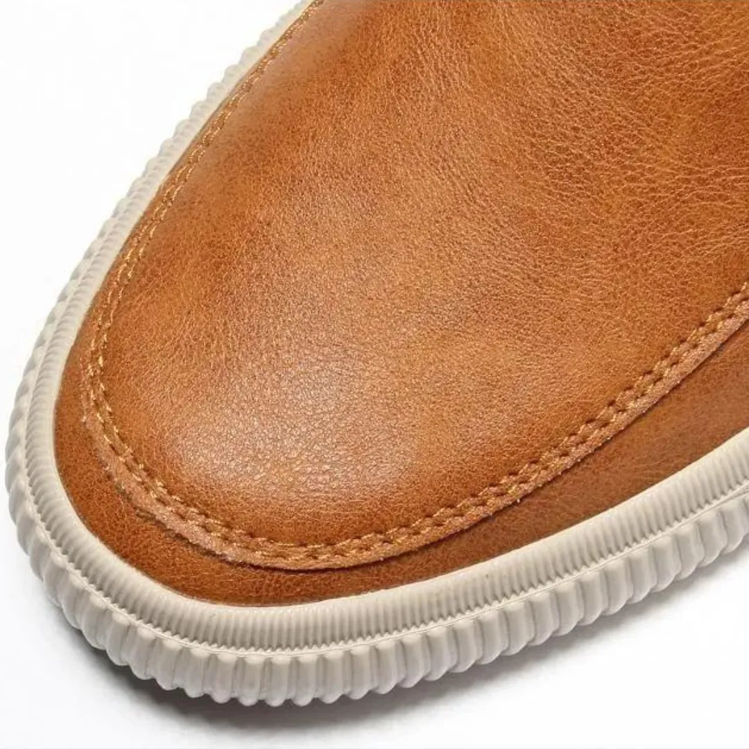 Lombardi Leather Slip-On
