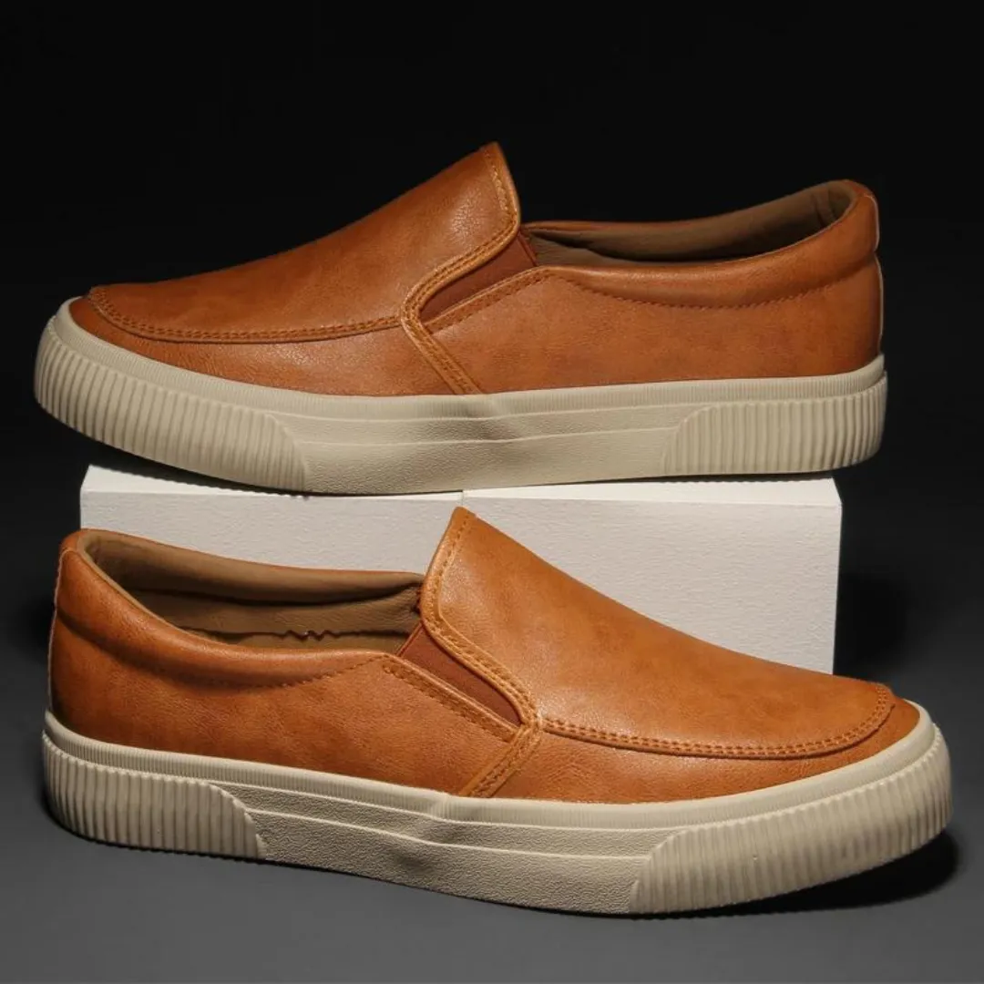 Lombardi Leather Slip-On