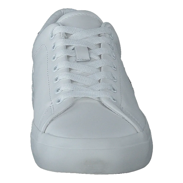 Longwood Leather Sneaker White / White