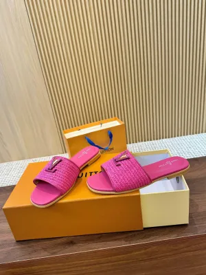 Louis Revival Vuitton 5G-enabled Flat Mule Specially designed