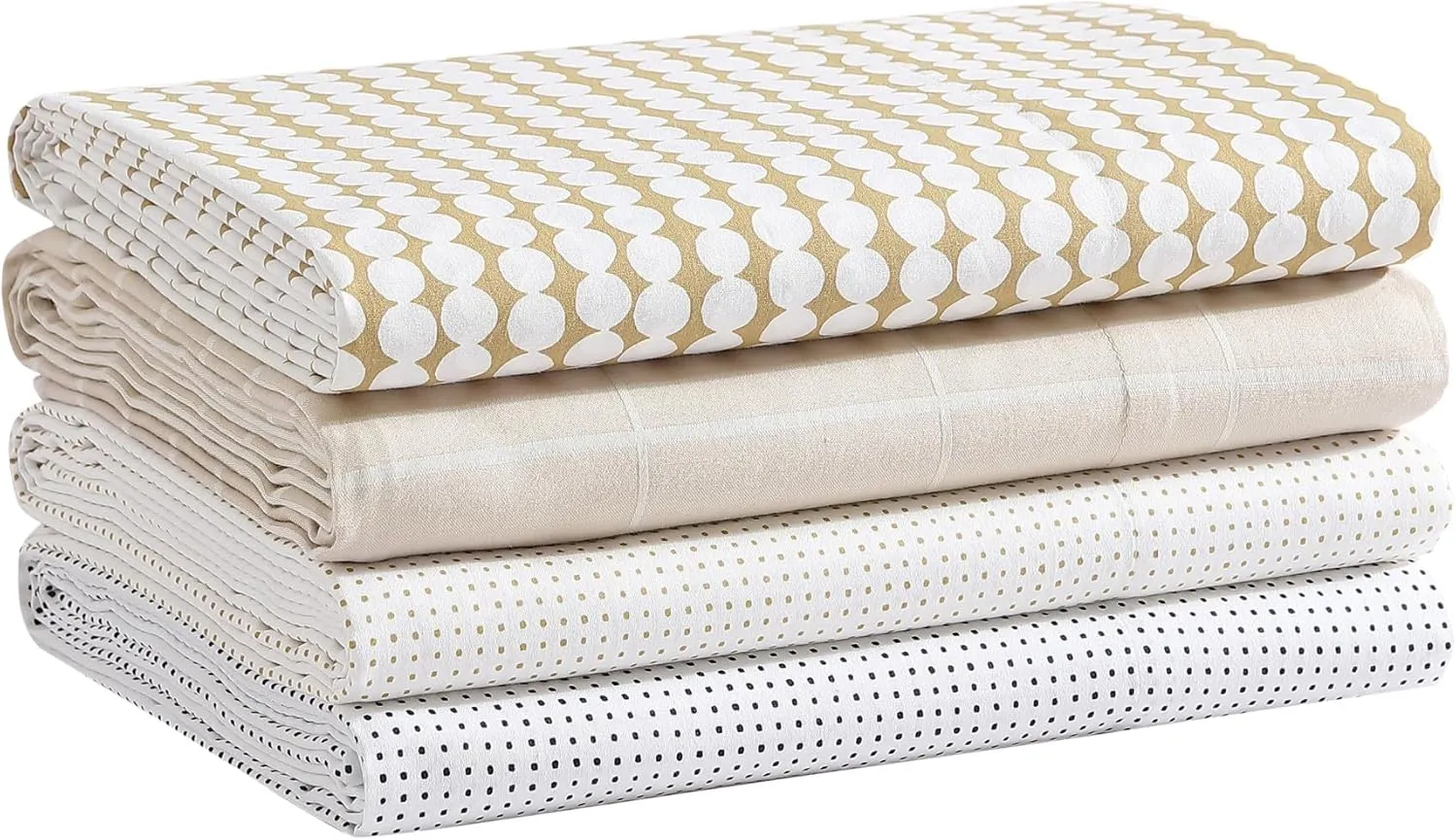 Marimekko - King Sheets, Organic Cotton Bedding Set, Luxuriously Soft & Smooth Home Decor, GOTS Certified (Pieni Tiiliskivi Beige, King)