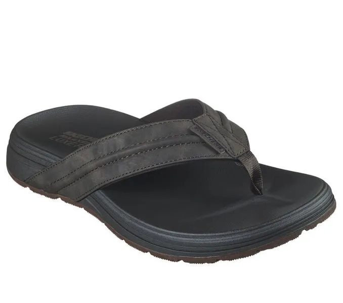 MARLEE TOE POST MULE 205111-CHOCOLATE