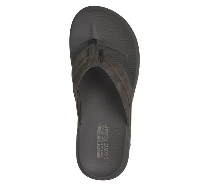 MARLEE TOE POST MULE 205111-CHOCOLATE