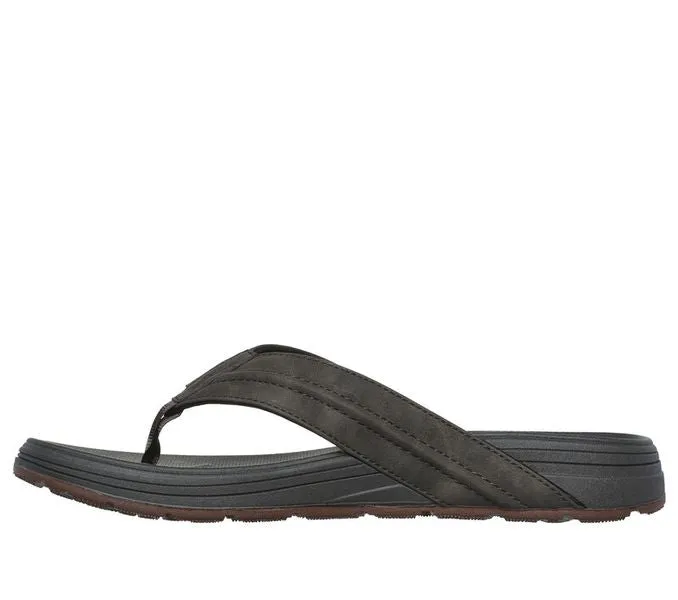 MARLEE TOE POST MULE 205111-CHOCOLATE