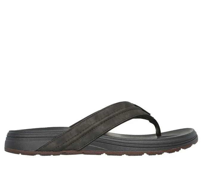 MARLEE TOE POST MULE 205111-CHOCOLATE