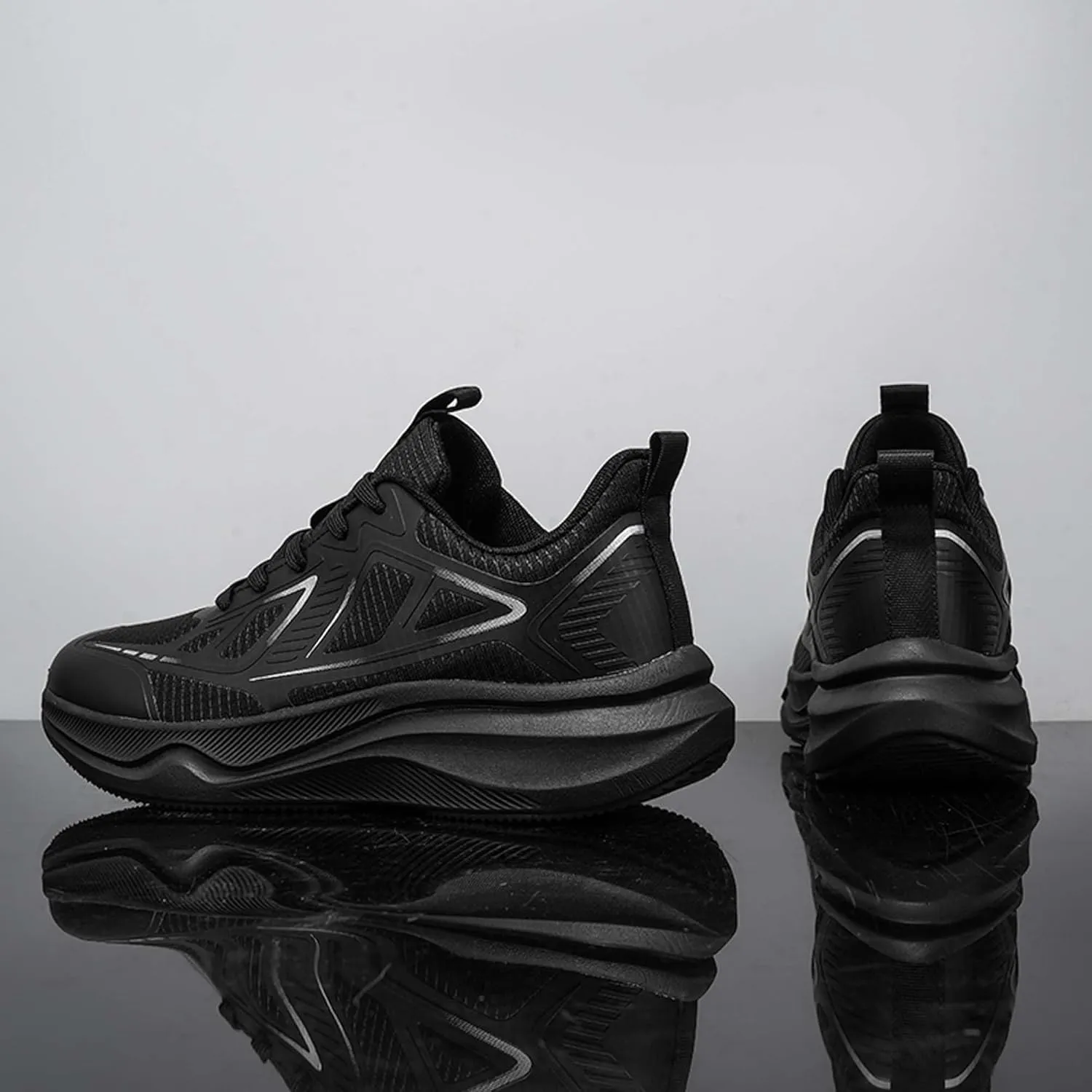Men's Comfortable Walking Shoes,Breathable Mesh Non Slip Sports Basketball Sneakers,Lightweight Tennis Hiking Running Casual Outdoor Shoes