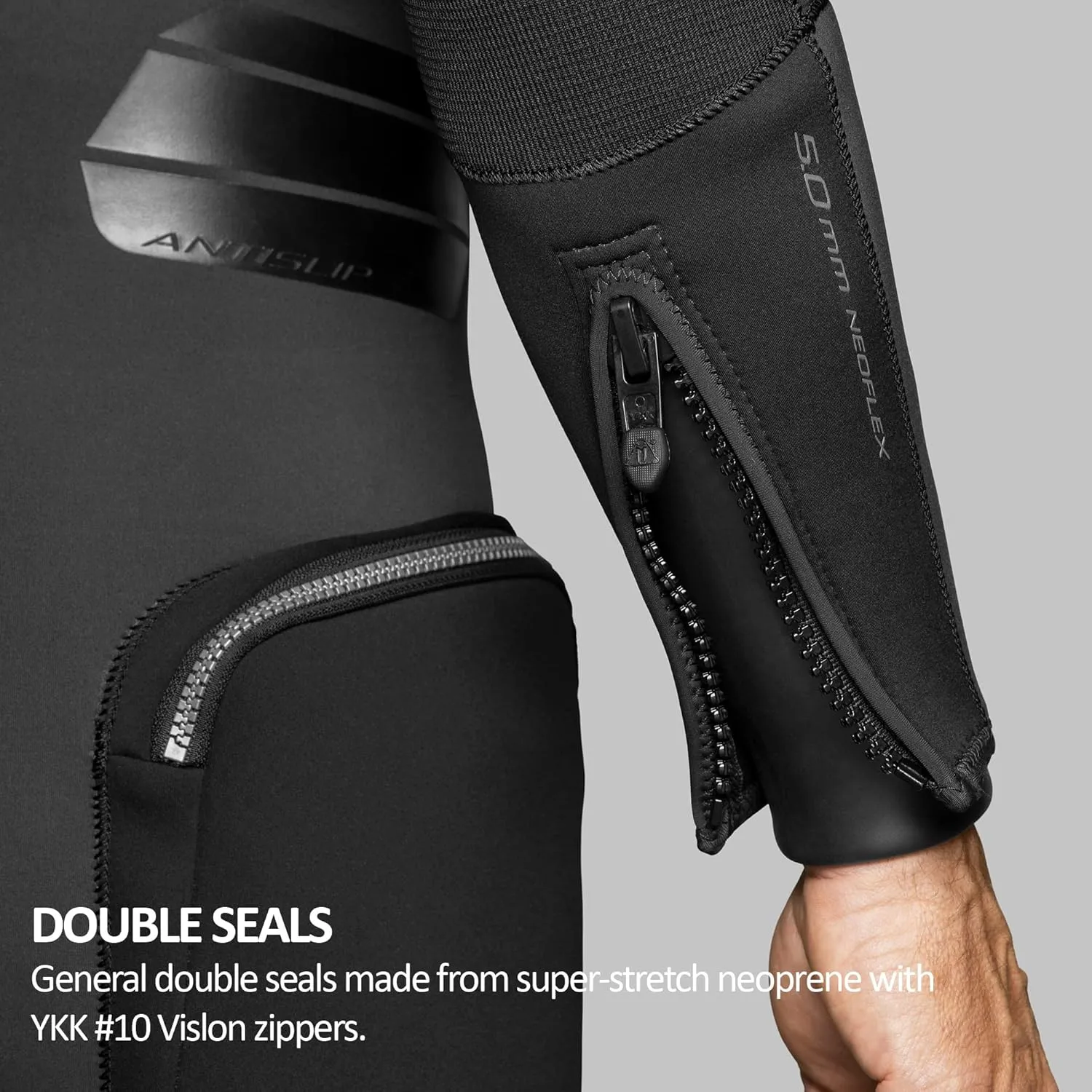 Mens W7 7mm Backzip Wetsuit