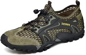 Men's Water Shoes Quick Dry Sports Aqua Soft Hiking Breathable Lightweight Outdoor Mesh Barefoot Training Walking