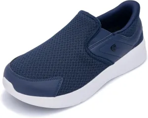 Men's Wide Toe Box Walking Shoes with Arch Support Slip On Tennis Sneakers Zero Drop Minimalist Shoes US 7-12