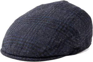 Men's Wool Tweed Newsboy Ivy Cap Gatsby Golf Flat Hat