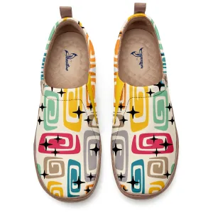 Modern Atomic Galaxy Slip-On