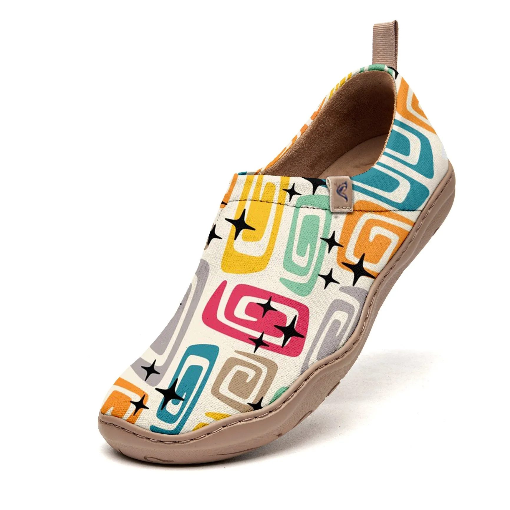Modern Atomic Galaxy Slip-On