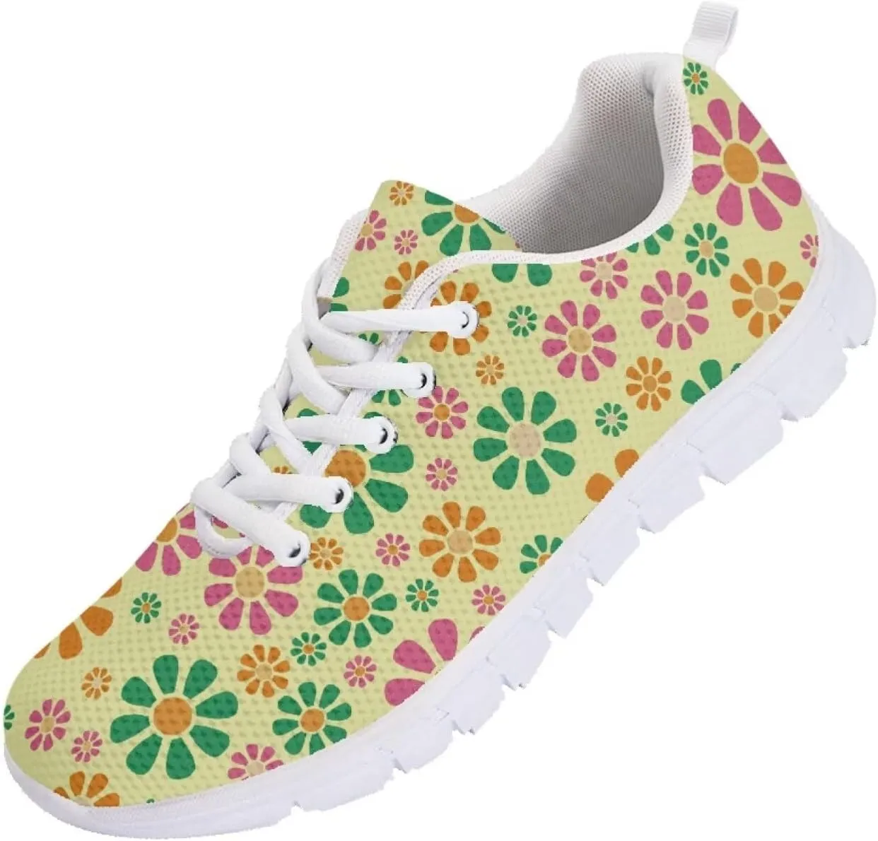 Modysero Shoes for Women Tennis Shoes Daily Breathable Shoes Casual Funky Lightweight Sneaker for Summer Spring Fall