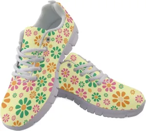 Modysero Shoes for Women Tennis Shoes Daily Breathable Shoes Casual Funky Lightweight Sneaker for Summer Spring Fall