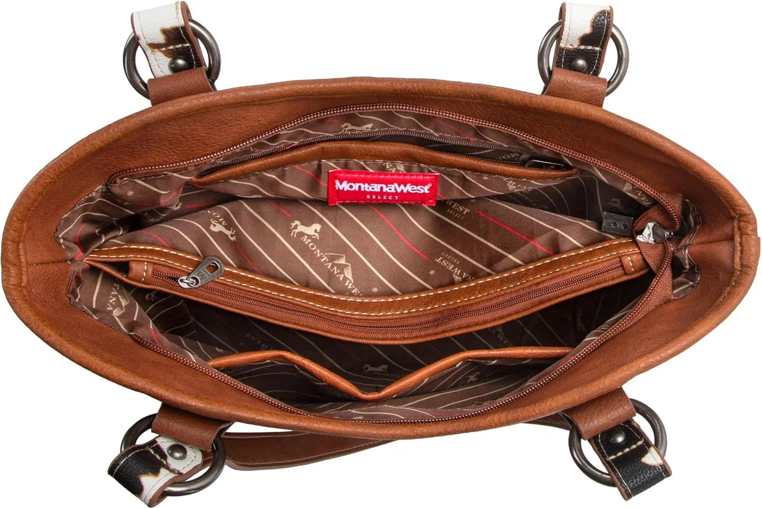 Montana West Western Tote Bags for Women Tooled Shoulder Ladies Top Handle Handbag
