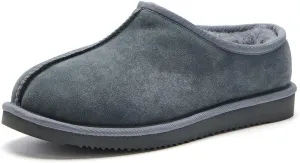 Mosey Mule Slippers For Women | Water Resistant Suede House Slippers | Fuzzy Slippers With Arch Support For Women |