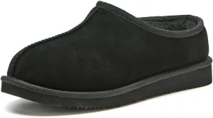 Mosey Mule Slippers For Women | Water Resistant Suede House Slippers | Fuzzy Slippers With Arch Support For Women |