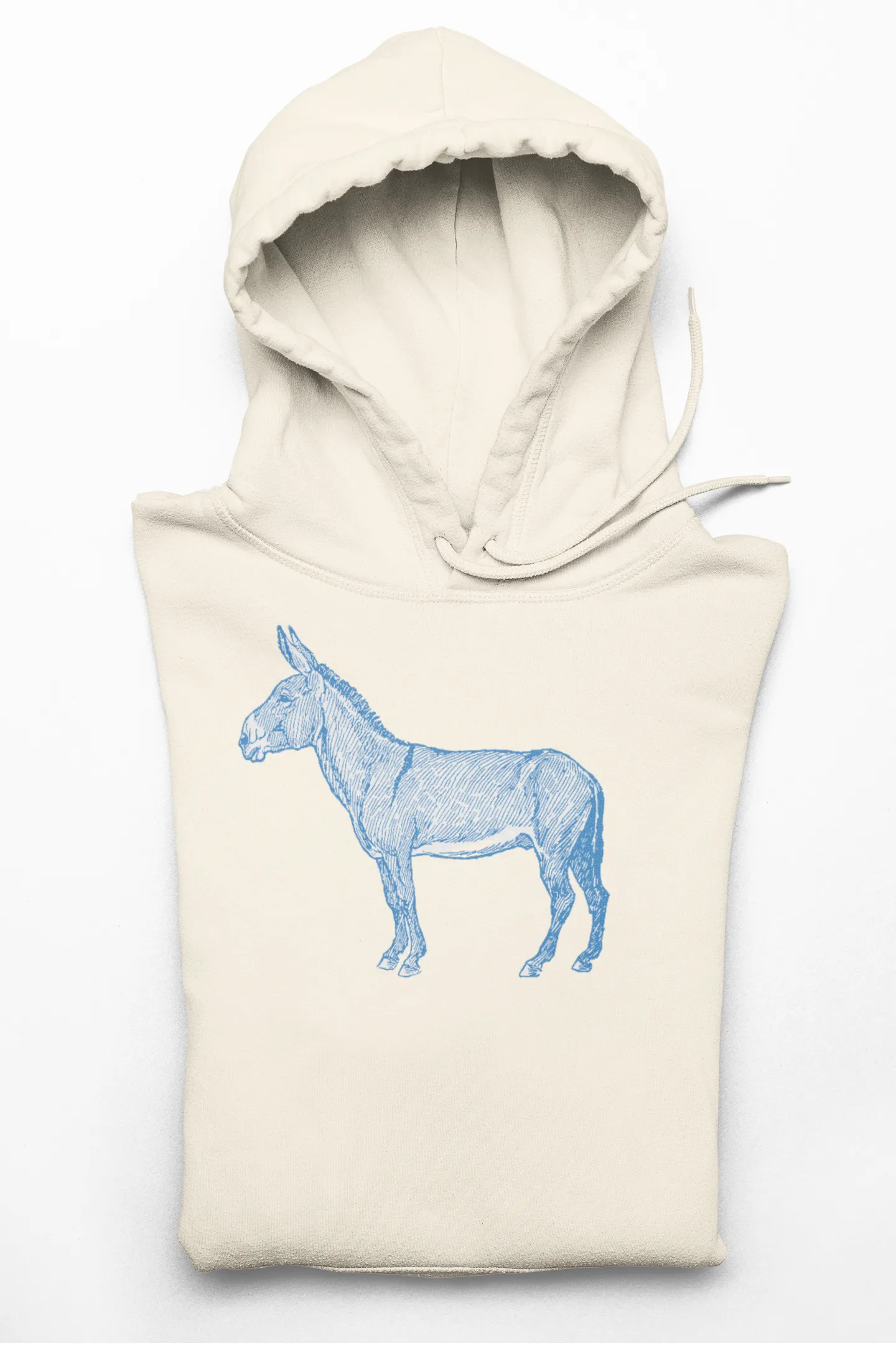 Mule Skinner Lightweight Hoodie - Perfect for those who love Mules , Donkeys, Horses, and Western Minimalist look