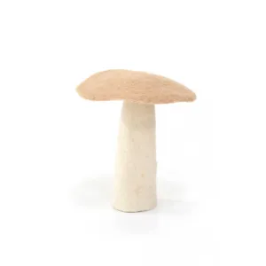 Muskhane 100% Felt Mushroom Flat Extra Large Nude