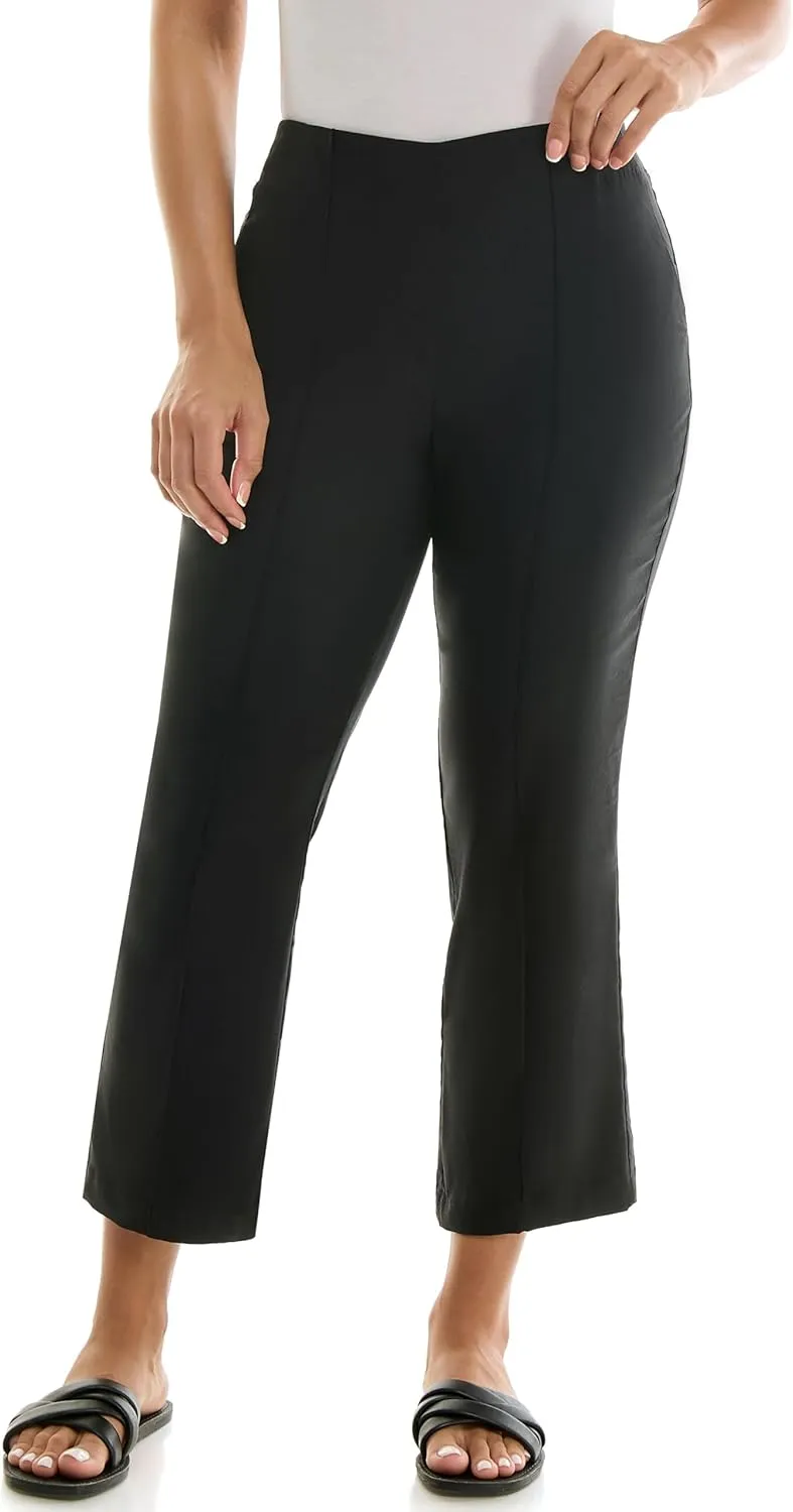 Nanette Nanette Lepore Women's Pull on Freedom Stretch Pant with Faux Pocket Detail