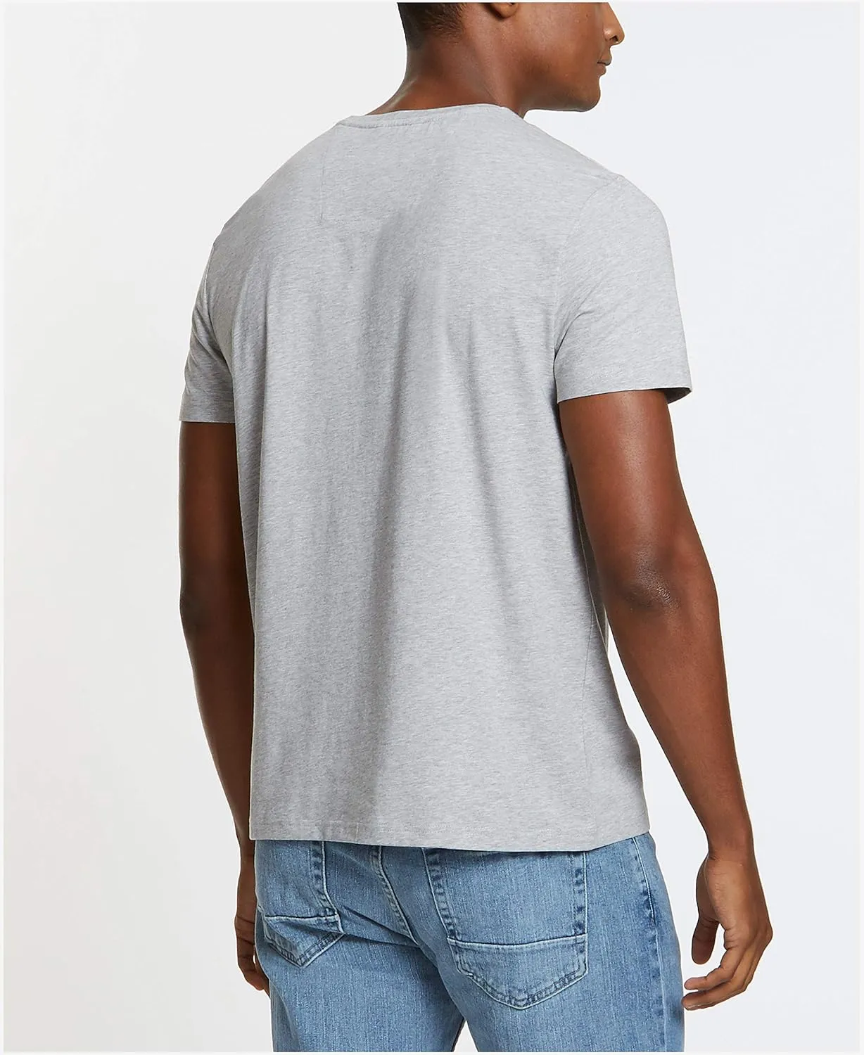 Nautica Men's Solid Crew Neck Short-Sleeve Pocket T-Shirt