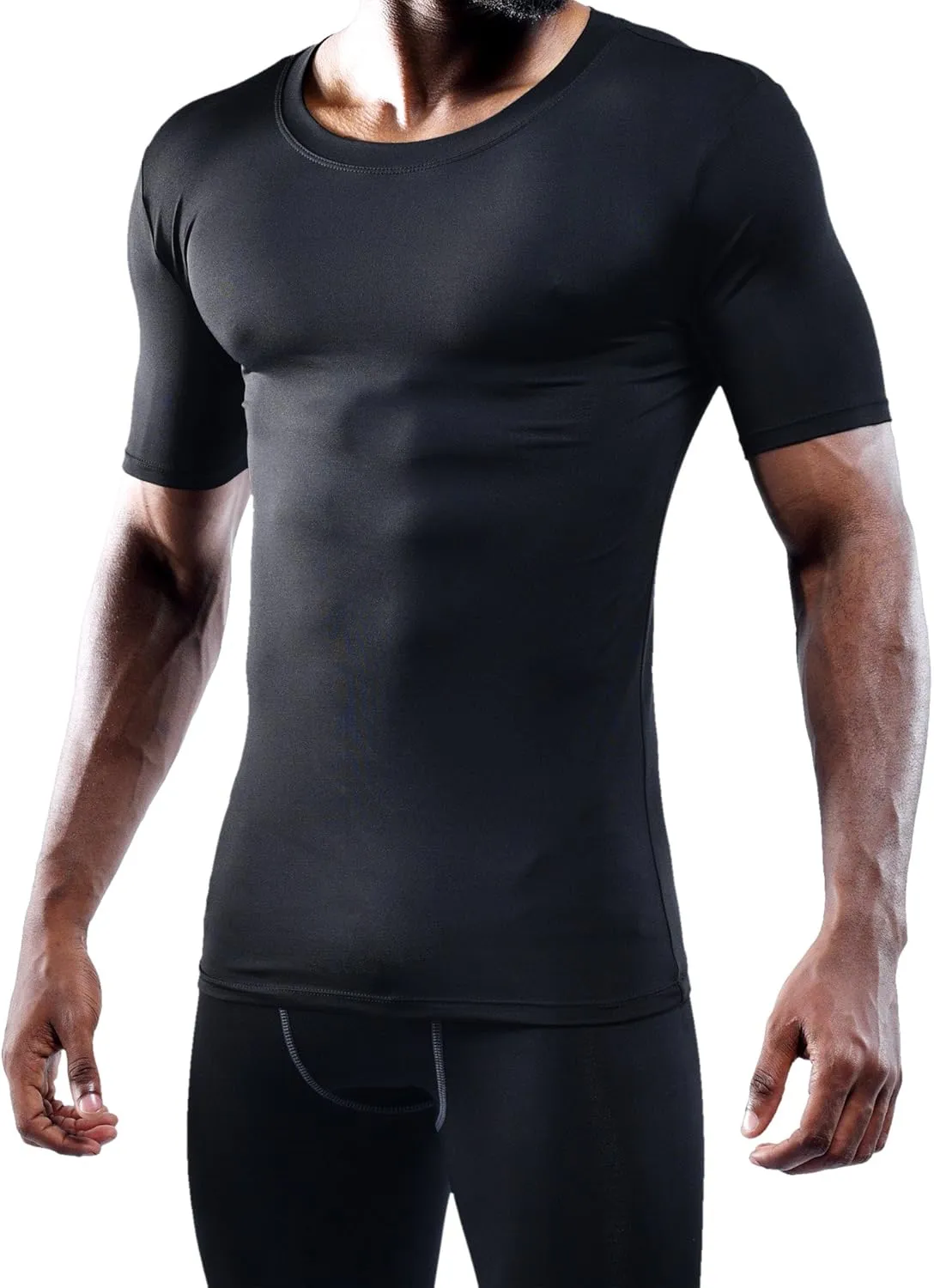 NELEUS Men's 3 Pack Athletic Compression Base Layer Workout Shirt