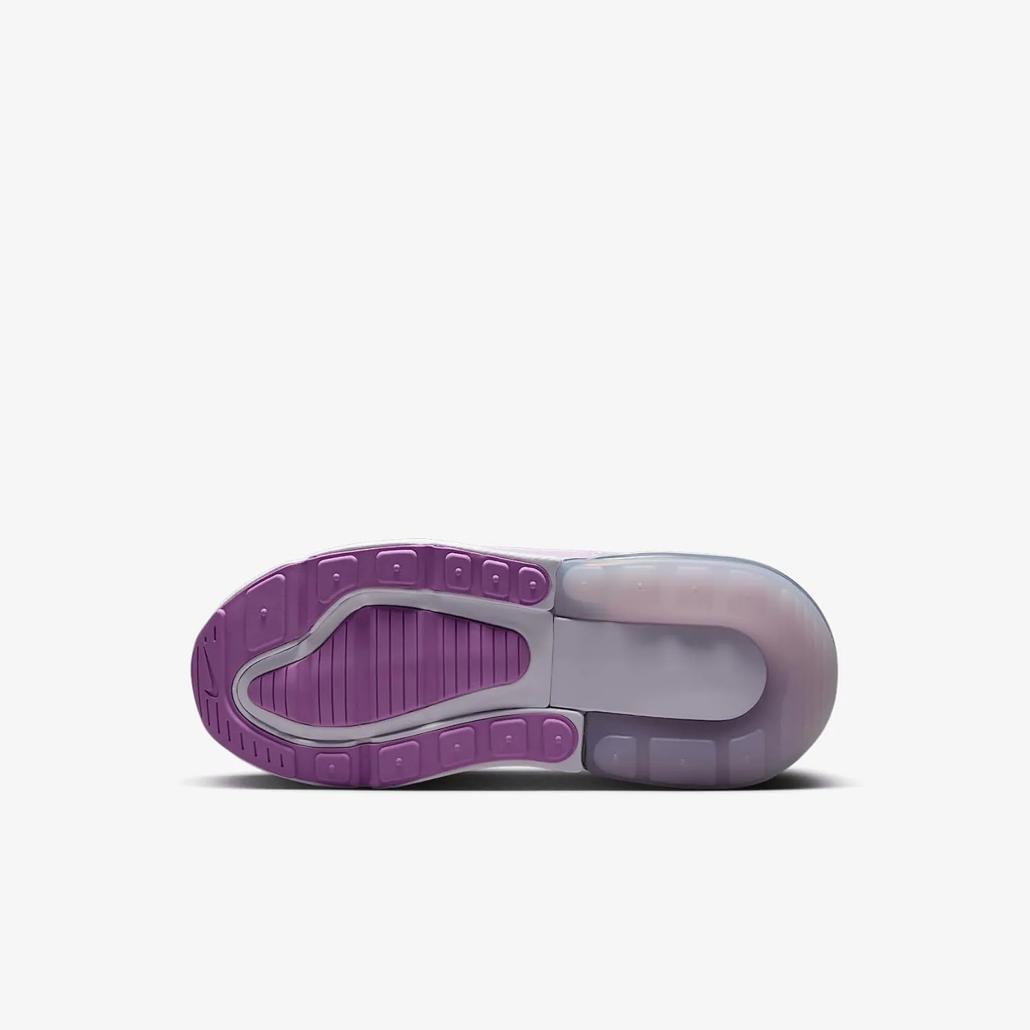 Nike Air Max 270 Little Kids' Shoes (Doll/Rush Fuchsia/White/Metallic Silver)