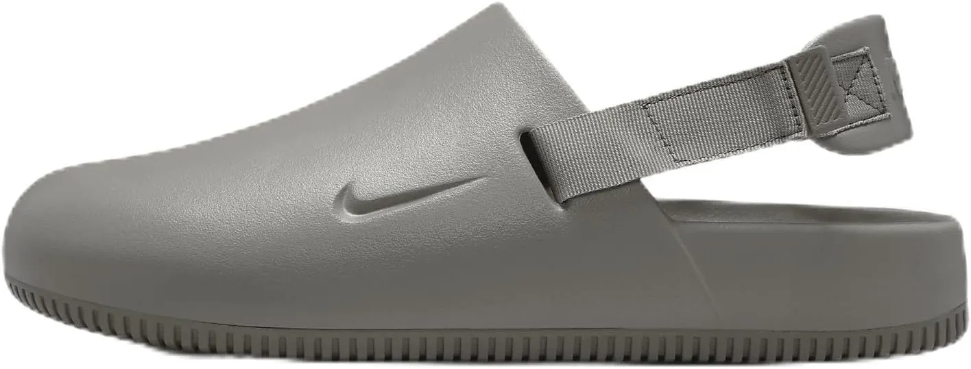 Nike Calm Men's Mules (FD5130-004, Flat Pewter/Flat Pewter) Size 8