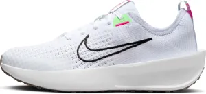 Nike Interact Run Women's Road Running Shoes (FD2292-102, White/Black-Football Grey-Vapor Green) Size 9