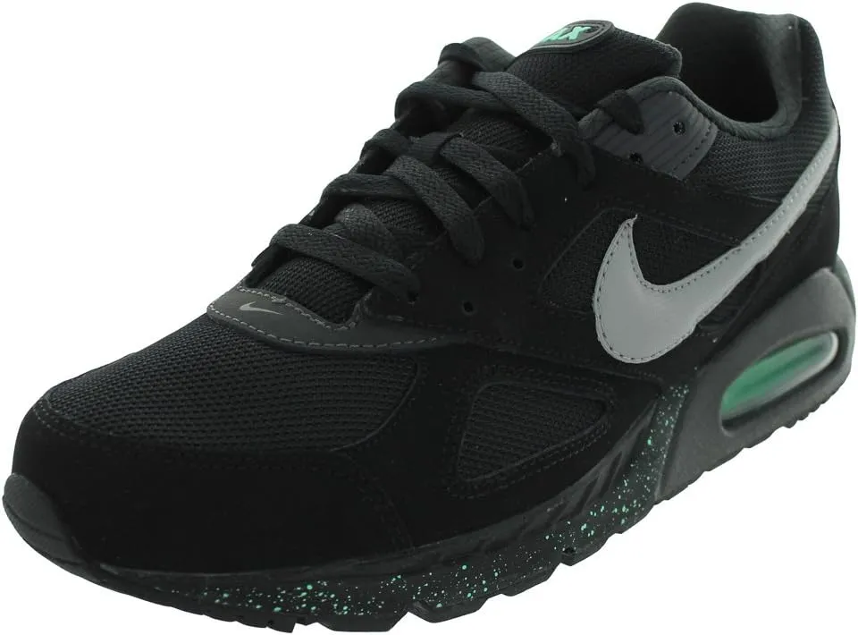 Nike Men's Air Max IVO Black/Mtt Slvr/Grn