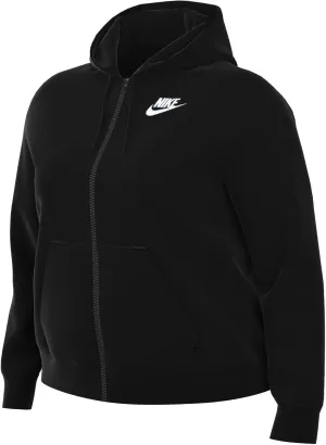 Nike Plus Size Sportswear Club Fleece Women's Full-Zip Hoodie