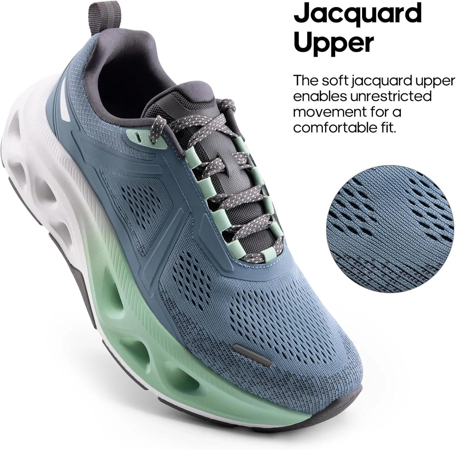 NORTIV 8 Men's Comfortable Walking Running Tennis Shoes MovePropel Athletic Gym Workout Jogging Cross Training Fashion Sneakers